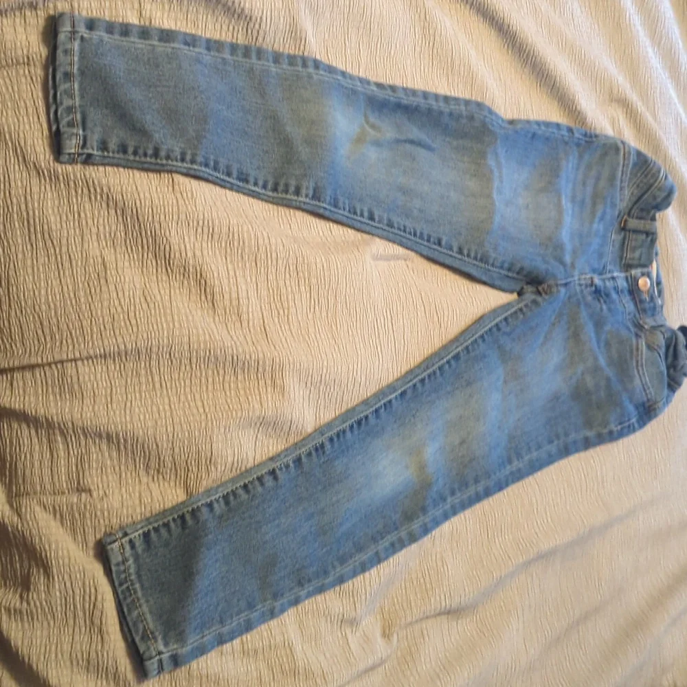 Girls 6X skinny Levi jeans stretchy - Picture 2 of 3
